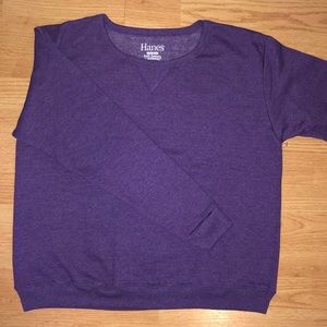 Crewneck Purple Swearshirt